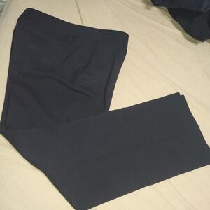 LOFT Black Marisa Straight Pants